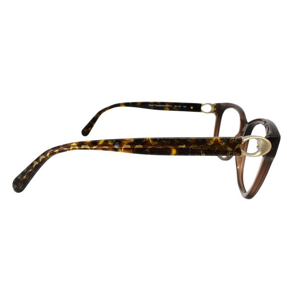 Coach HC 6120 5035 (Transparent Brown) 54-16-140mm Eyeglasses FRAMES ONLY - GOOD - Picture 6 of 13